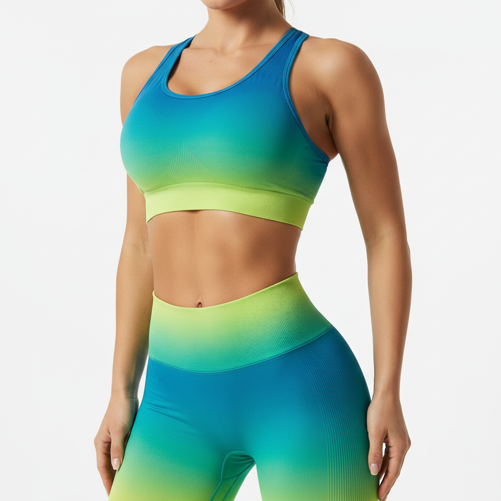 Gradient High Stretch Sports Bra